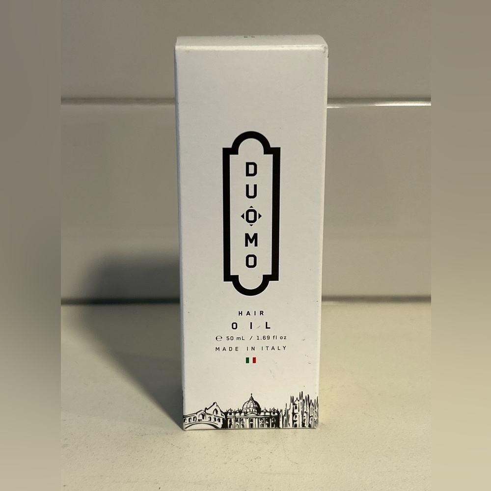 Duomo Hair Oil Full Size New In Box Made in Italy